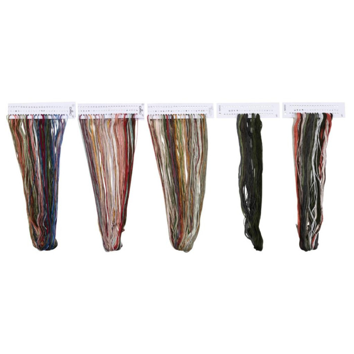 T785.05 Thea Gouverneur Набір для вишивки рахунковим хрестиком - Квіти в вазі Still Life with Flowers in a glass Vase70x100 см, Aida 18 (чорна)