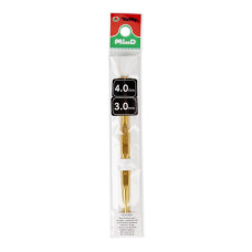 TA-0016e Tulip Гачок двостронній Mind №5-7 - 3-4 мм, довжина 13,5 см, алюміній