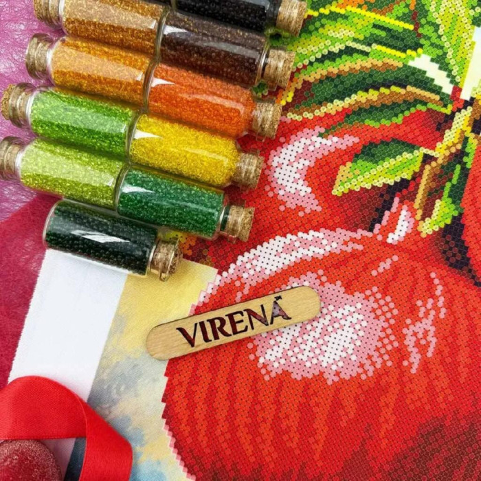 ТБ_А3Н_595 Virena Набір для вишивки бісером - Гранат 36,5x27 см (габардин)