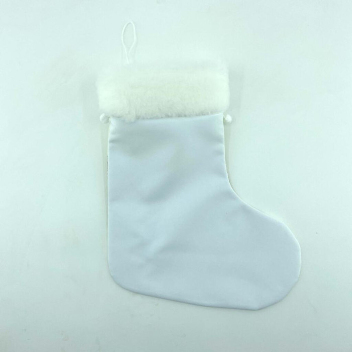 ТБ_ЧН_018 Virena Набір для вишивки бісером - Чобіток для подарунків святковий з дзвониками 25х32 см (габардин)