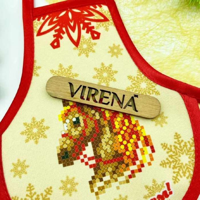 ТБ_ФПВ_053 Virena Набір для вишивки бісером - Фартух для пляшки символ року кінь 16x13,5 см (габардин) ТБ_ФПВ_053 Virena Набір для вишивки бісером - Фартух для пляшки символ року кінь 16x13,5 см (габардин)
