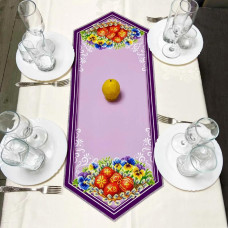 ТБ_Ранер_149 Virena Набір для вишивки бісером - Ранер 28x72 см (габардин)