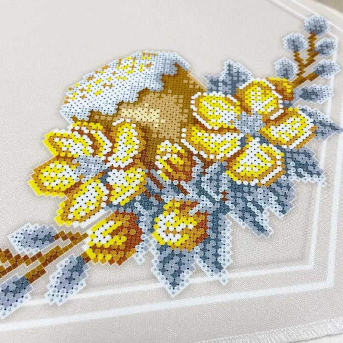 ТБ_Ранер_242 Virena Набір для вишивки бісером - Ранер великий 28x142 см (габардин)