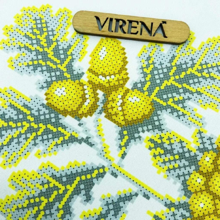 ТБ_РВВ_072 Virena Набір для вишивки бісером -  Весільний рушник великий 35x190 см (габардин)