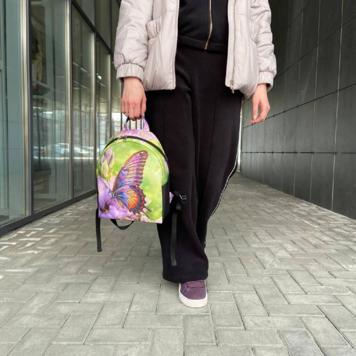 ТБ_Рюкзак_801 Virena Набір для вишивки бісером - Рюкзак Метелик, 24x30x8 см