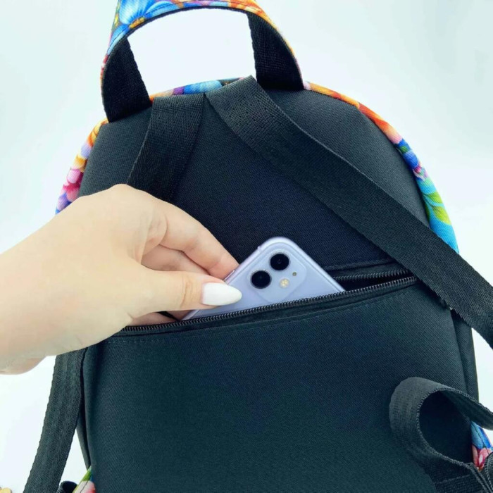 ТБ_Рюкзак_802 Virena Набір для вишивки бісером - Рюкзак Метелик, 24x30x8 см