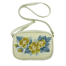 ТБ_САБ_1121 Virena Набір для вишивки бісером і бусинами - Сумка 16х24х5 см, штучна шкіра (бежевий)