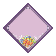 ТБ_СПВ_211 Virena Набір для вишивки бісером - Серветка Великодня 40x40 см (габардин)