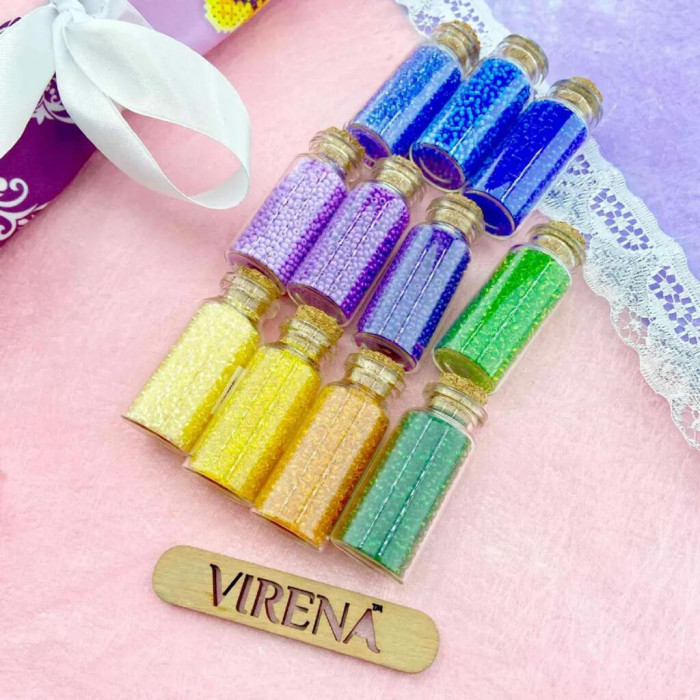 ТБ_СПВ_211 Virena Набір для вишивки бісером - Серветка Великодня 40x40 см (габардин)