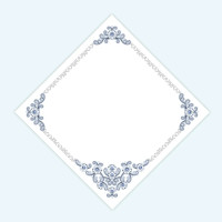 ТБ_СПВ_215 Virena Набір для вишивки бісером - Серветка весільна 40x40 см (габардин)