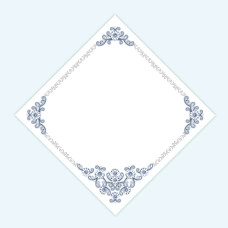 ТБ_СПВ_215 Virena Набір для вишивки бісером - Серветка весільна 40x40 см (габардин)