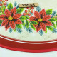 ТБ_СЯ_318 Virena Набір для вишивки бісером - Спідниця під ялинку Різдвяна квітка 71х71 см (габардин)