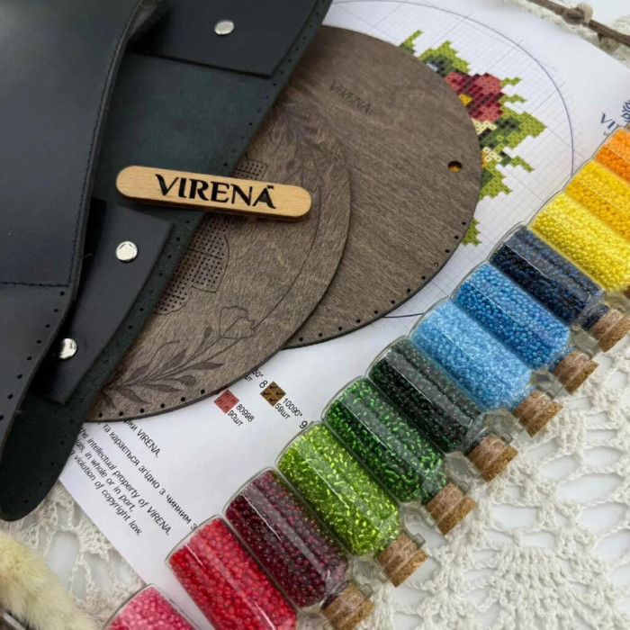 ТБ_VBG_602 Virena Набір для вишивки бісером - Сумка, 18х9 см