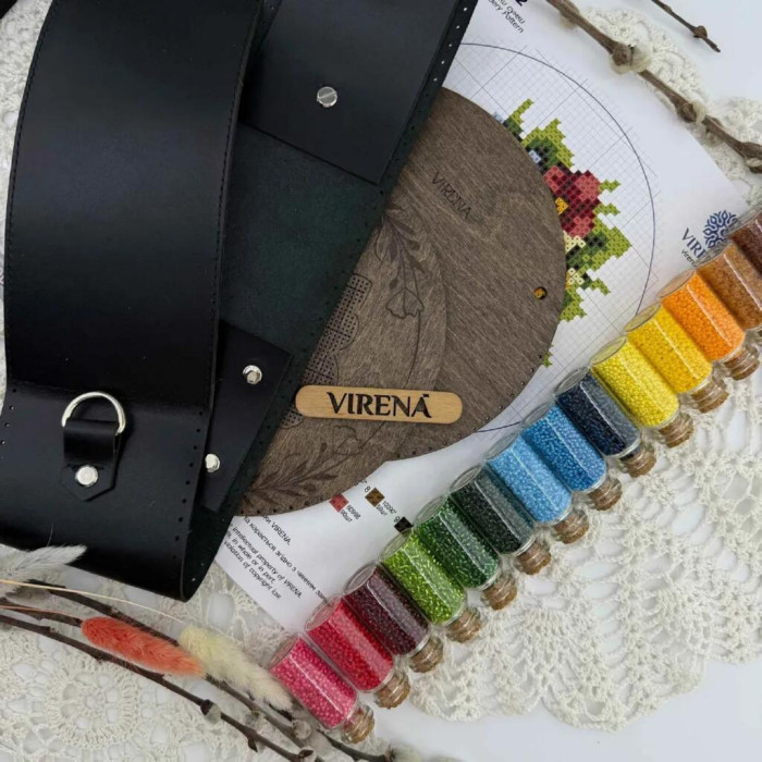 ТБ_VBG_602 Virena Набір для вишивки бісером - Сумка, 18х9 см