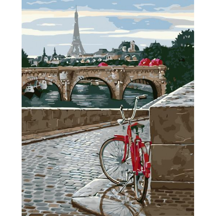 TCR3262 Паризький пейзаж. Colorum. Набір для малювання картини за номерами