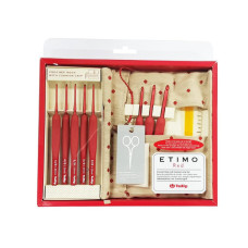 TED-001e Tulip Набір гачків Etimo Red (від 1,8 до 5 мм.)