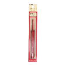TED-045e Tulip Гачок Etimo Red №4,5 - 2,75 мм, довжина 14 см, алюміній, з подушечкою на ручці