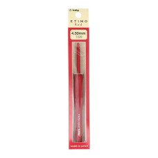TED-075e Tulip Гачок Etimo Red №7,5 - 4,5 мм, довжина 14 см, алюміній, з подушечкою на ручці