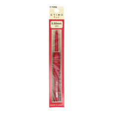 TED-090e Tulip Гачок Etimo Red №9 - 5,5 мм, довжина 14 см, алюміній, з подушечкою на ручці