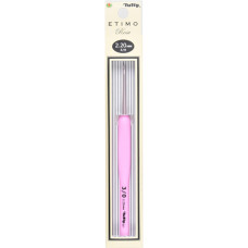 TER-04e Tulip Гачок для мережива  Etimo Rose №3 - 2,2 мм, довжина 14 см, сталь