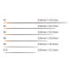 THN-042e Tulip Silk Голки для шовку №5 - 0,56 x 45,5 мм, поліпшене полірування (6 шт)