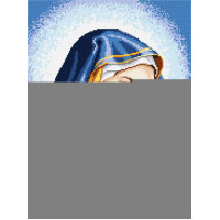 TJ34 Quick Tapestry Набір для вишивки друкованим гобеленом - Мадонна Делороса 36x57см (схема на страміні)