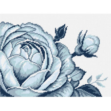 TL58 Троянда. Quick Tapestry. Набір для вишивки пряжею гобеленовим стібком по канві з малюнком