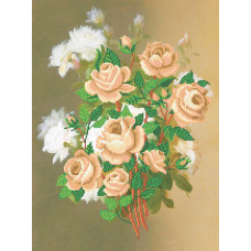 ТН-0188 Білі троянди. ВДВ. Набір для вишивання бісером(Знятий з виробництва)