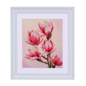 ТН-0452 Колір магнолії. ВДВ. Набір для вишивання бісером ТН-0452 Колір магнолії. ВДВ. Набір для вишивання бісером