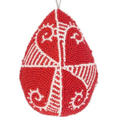 ТН-0731 VDV Набір для вишивки бісером - Іграшка Писанка 11х7 см (схема на сатині)