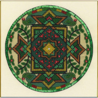 ТН-1432 ВДВ Схема для вишивання бісером - Мандала Дерево життя, 20x20 см