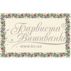 ТР047аМ9999i Барвиста вишиванка Набір для вишивки друкованим хрестиком - Скатертина Барви весни 160x230 см (атлас бежевий)