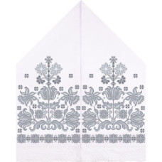 ТР059ан3099k Барвиста вишиванка Набір для вишивки бісером - Рушник для Весільних Ікон 28х120 (атлас, білий)