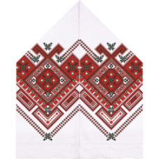 ТР105ан3099k Барвиста вишиванка Набір для вишивки бісером - Рушник для Весільних Ікон 28х120 (атлас, білий)