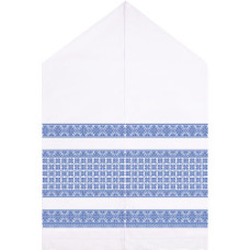 ТР111пн5099k Барвиста вишиванка Набір для вишивки бісером - Весільний рушник 48х250 (габардин, білий)