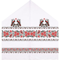 ТР116ан4599k Барвиста вишиванка Набір для вишивки бісером - Рушник під Коровай 48х170 (атлас, білий)