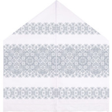 ТР144пн4599k Барвиста вишиванка Набір для вишивки бісером - Рушник під Коровай 48х170 (габардин, білий)