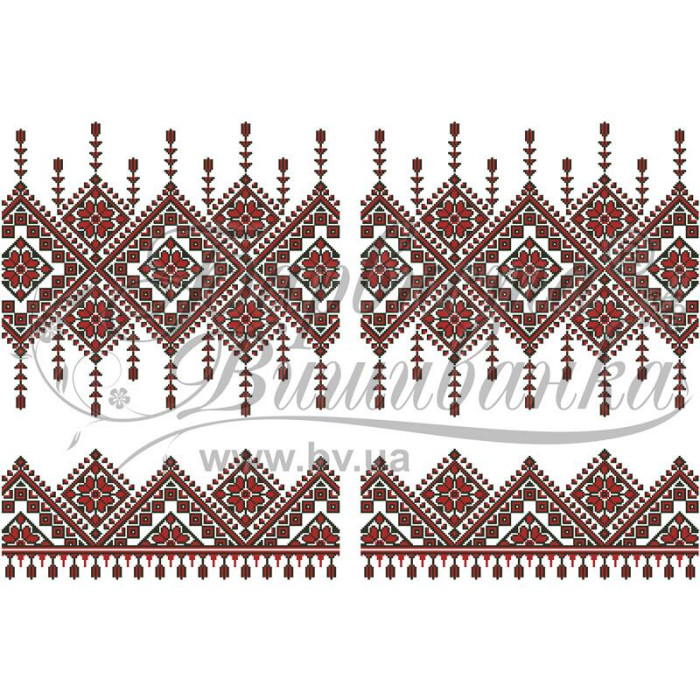 ТР423ан4599k Барвиста вишиванка Набір для вишивки бісером - Рушник під Коровай 48х170 (атлас, білий) ТР423ан4599k Барвиста вишиванка Набір для вишивки бісером - Рушник під Коровай 48х170 (атлас, білий)