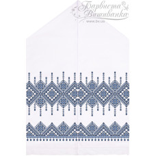 ТР425ан5099k Барвиста вишиванка Набір для вишивки бісером - Весільний рушник 48х250 (атлас, білий)