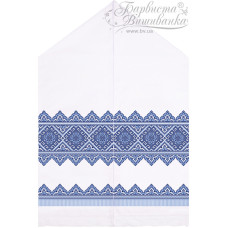 ТР431дн5099k Барвиста вишиванка Набір для вишивки бісером - Весільний рушник 48х250 (домоткане полотно, білий)