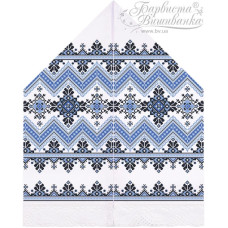 ТР439дн3099k Барвиста вишиванка Набір для вишивки бісером - Рушник для Весільних Ікон 28х120 (домоткане полотно, білий)