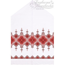 ТР440ан5099k Барвиста вишиванка Набір для вишивки бісером - Весільний рушник 48х250 (атлас, білий)