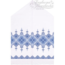 ТР443ан5099k Барвиста вишиванка Набір для вишивки бісером - Весільний рушник 48х250 (атлас, білий)