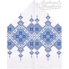 ТР445пн3099k Барвиста вишиванка Набір для вишивки бісером - Рушник для Весільних Ікон 28х120 (габардин, білий)