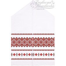 ТР446ан5099k Барвиста вишиванка Набір для вишивки бісером - Весільний рушник 48х250 (атлас, білий)