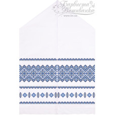 ТР449дн5099k Барвиста вишиванка Набір для вишивки бісером - Весільний рушник 48х250 (домоткане полотно, білий)