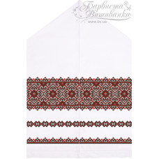 ТР452ан5099k Барвиста вишиванка Набір для вишивки бісером - Весільний рушник 48х250 (атлас, білий)