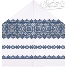 ТР456дн4599k Барвиста вишиванка Набір для вишивки бісером - Рушник під Коровай 48х170 (домоткане полотно, білий)