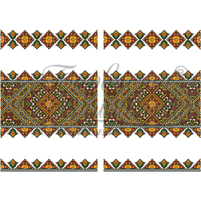 ТР459ан4599k Барвиста вишиванка Набір для вишивки бісером - Рушник під Коровай 48х170 (атлас, білий) ТР459ан4599k Барвиста вишиванка Набір для вишивки бісером - Рушник під Коровай 48х170 (атлас, білий)