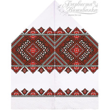 ТР463дн3099k Барвиста вишиванка Набір для вишивки бісером - Рушник для Весільних Ікон 28х120 (домоткане полотно, білий)